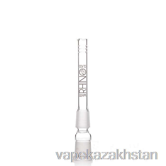 Vape Smoke White Rhino 19/19 Glass Downstem 4.5inch